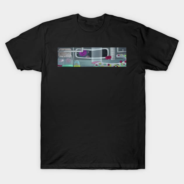 Space Station T-Shirt by SaganPie